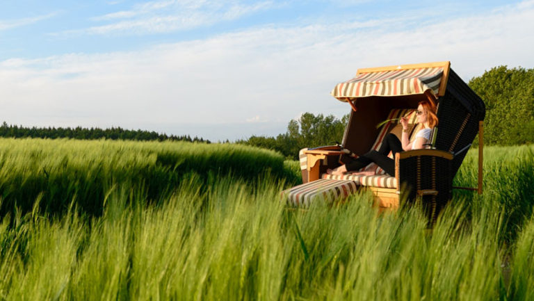 Moin Lieblingsland Partner Eiderstedter Strandkörbe