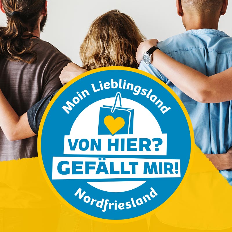 Moin Lieblingsland Aktionslogo Von hier? Gefällt mir!