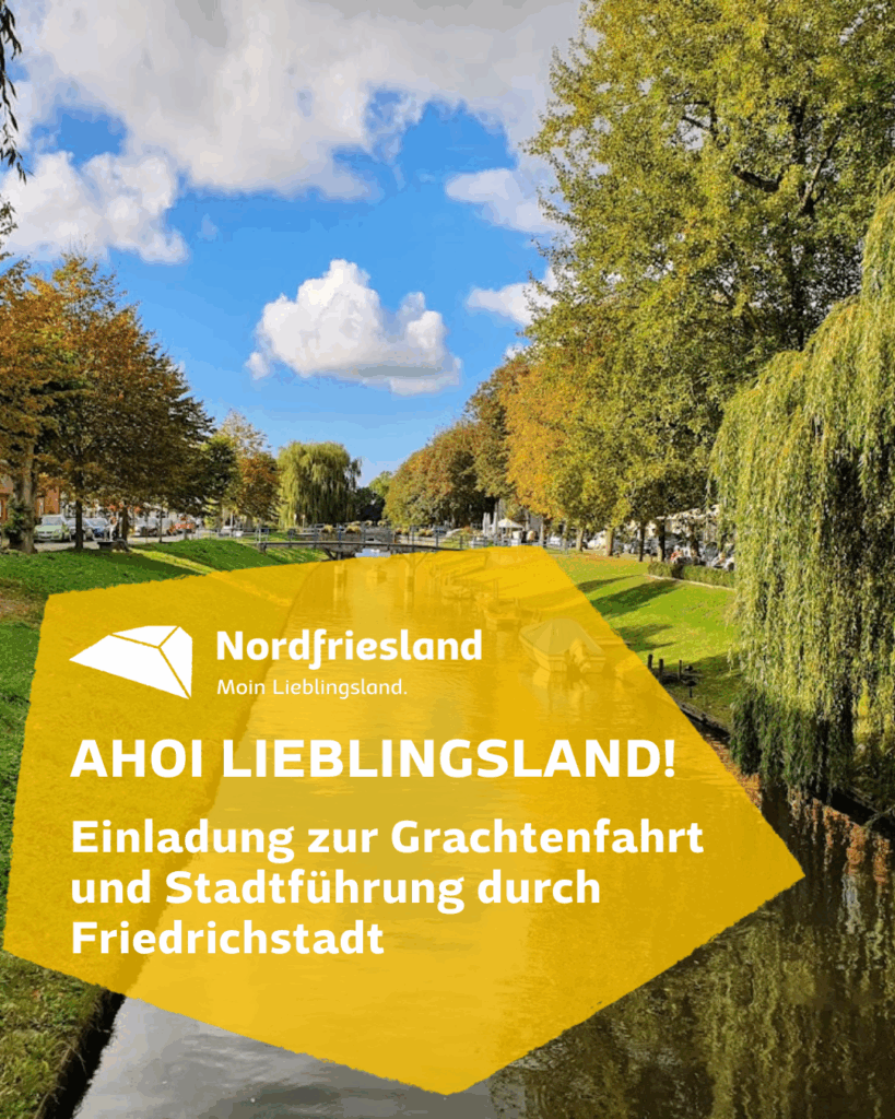 Beitragsbild Grachtenfahrt und Stadtführung Friedrichstadt