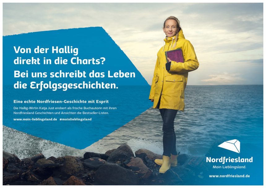 Moin Lieblingsland Kampagne Katja Just